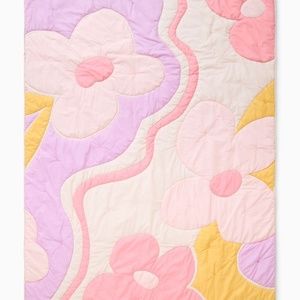 West Elm Floral Kids Quilt Twin Size